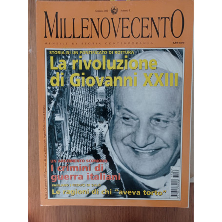 MILLENOVECENTO: LA RIVOLUZIONE DI GIOVANNI XXIII