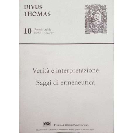 Verità e interpretazione. Saggi di ermeneutica