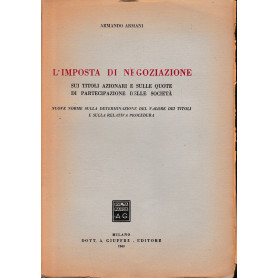 L'imposta di negoziazione