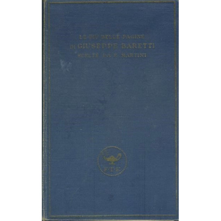 La più belle pagine di Giuseppe Baretti
