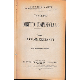 Trattato di Diritto Commerciale