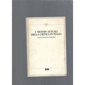 I metogi attuali della critica in Italia