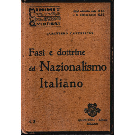 Fasi e dottrine del Nazionalismo Italiano