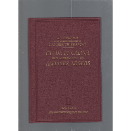 Étude et calcul des structures en alliages légers