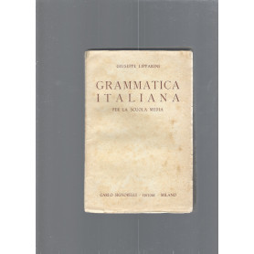 GRAMMATICA ITALIANA