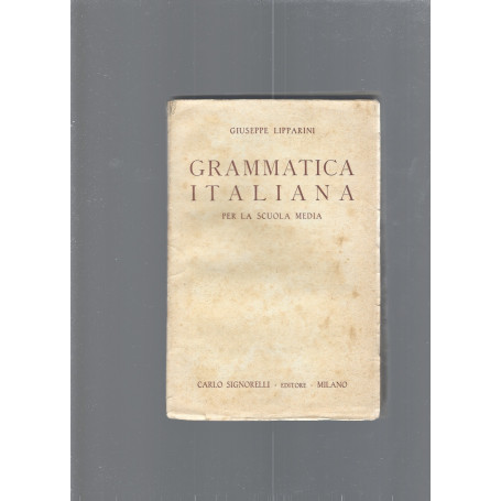 GRAMMATICA ITALIANA