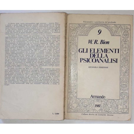 Gli elementi della psicoanalisi