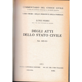 Commentario del Codice Civile