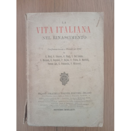 La vita italiana nel Rinascimento