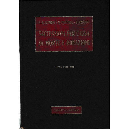 Successioni per causa di morte e donazioni