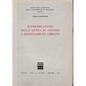 Espropriazione della quota di società  a responsabilità  limitata