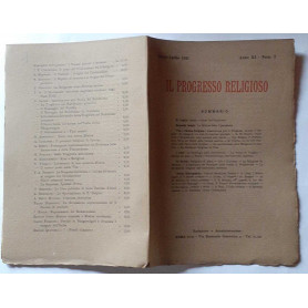 Il progresso religioso N.3Librisaggi