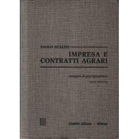 Impresa e contratti agrari