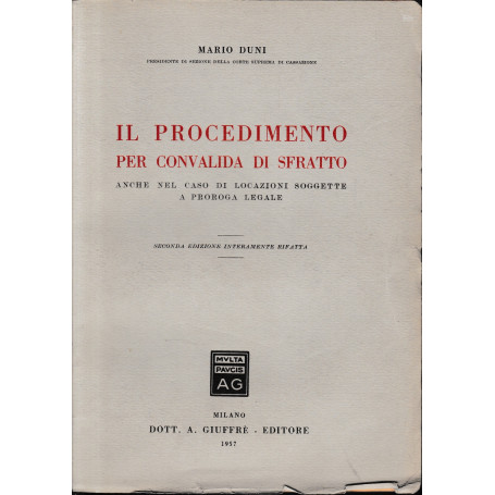 Il procedimento per condanna di sfratto