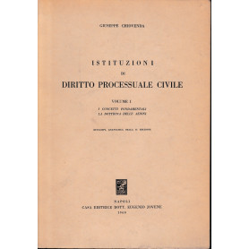 Istituzioni di diritto processuale civile (Vol. 1)