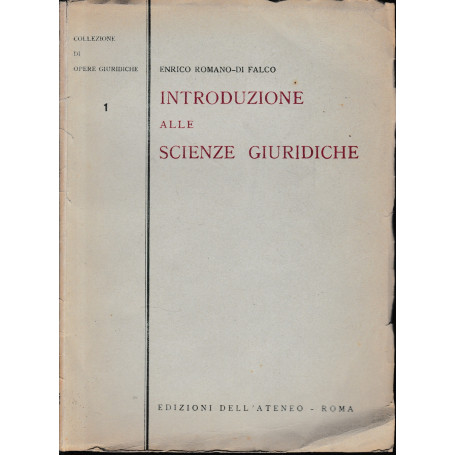 Introduzione alle scienze giuridiche