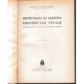 Istituzioni di Diritto Processuale Penale secondo il nuovo codice di procedura penaleLibrisaggi