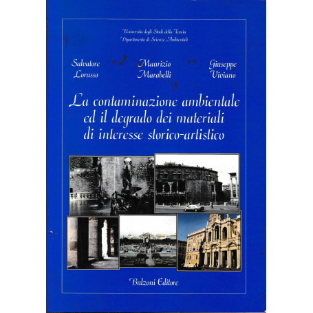 La contaminazione ambientale ed il degrado dei materiali di interesse storico-artistico