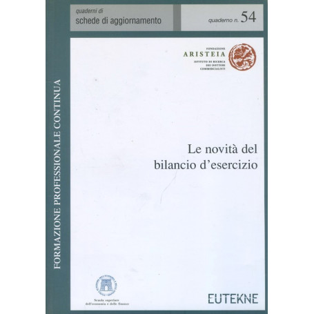 Le novità del bilancio d'esercizio