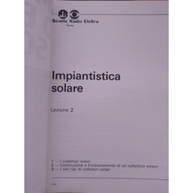 Impianti ad energia solare: LEZIONE 2