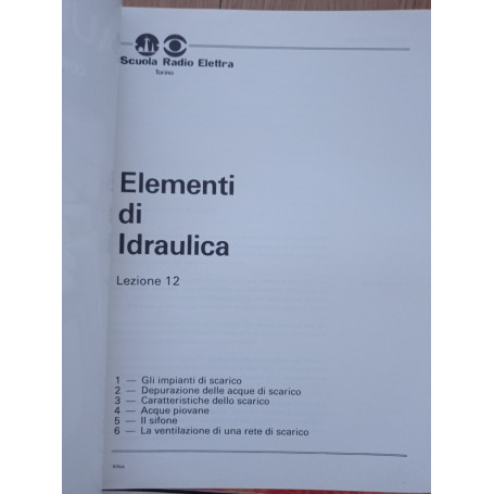 Impianti idraulici - sanitari: LEZIONE 12