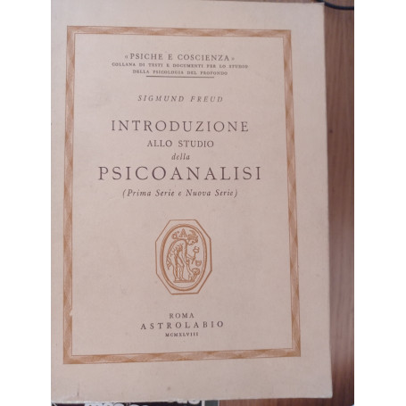 Introduzione allo studio della psicoanalisi