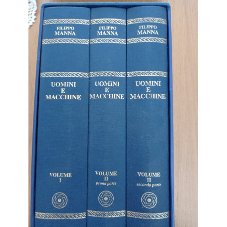 Uomini e macchine (tre tomi con cofanetto)