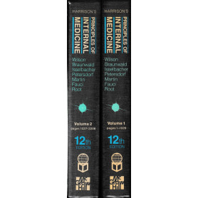 Harrison's Principles of Internal Medicine  due volumi.Librisaggi