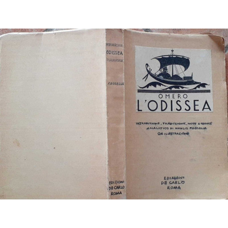 L'Odissea. Introduzione  traduzione e note di Manlio Faggella