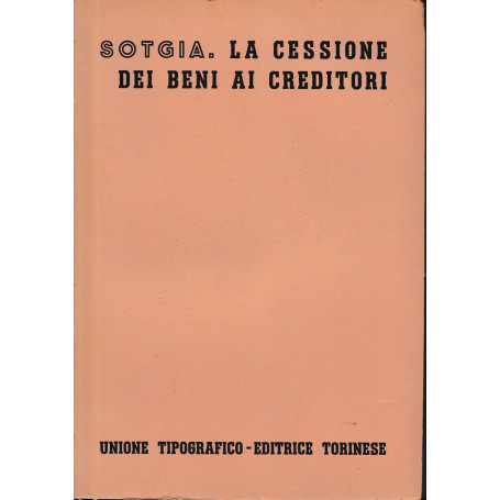 La cessione dei beni ai creditori