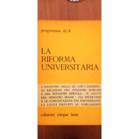 La riforma universitaria