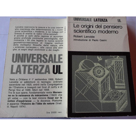 Le origini del pensiero scientifico moderno