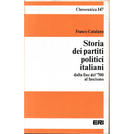 Storia dei partiti politici italiani