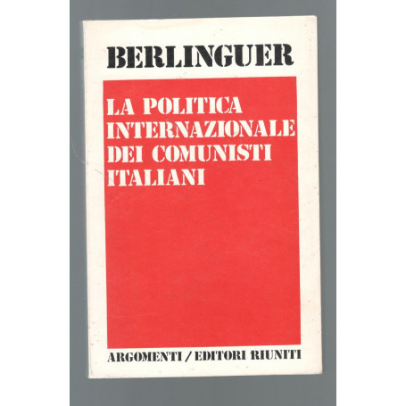 La politica internazionale dei comunisti italiani. 1975 - 1976