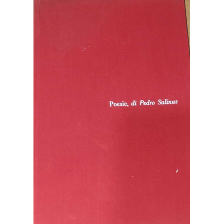 Poesie di Pedro Salinas