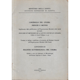 Controllo del colera. Principi e metodi - Appendice. Diagnosi batteriologica del colera. SupplementoLibrisaggi