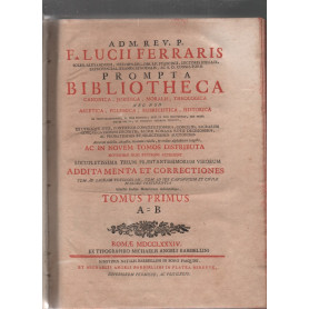 Prompta Bibliotheca. Canonica Juridica