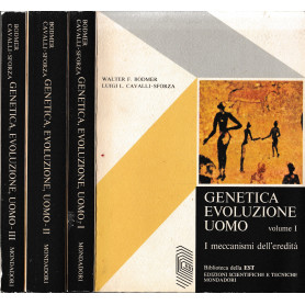 Genetica Evoluzione Uomo  tre volumi. Opera completaLibrisaggi