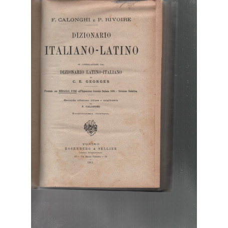 Dizionario Italiano-latino