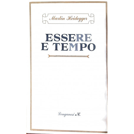 Essere e tempo