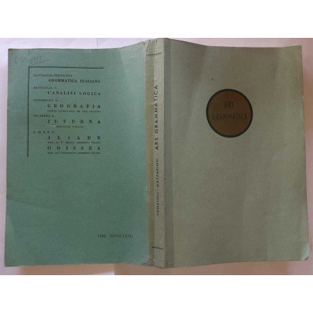 Ars grammatica. Morfologia latina ad uso delle scuole medie