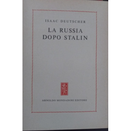 La Russia dopo Stalin