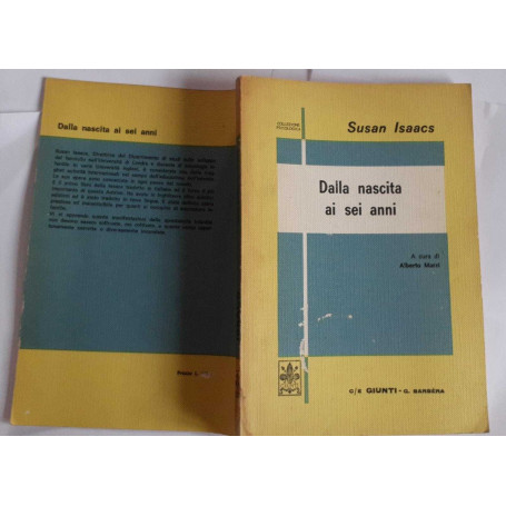 Dalla nascita ai sei anni