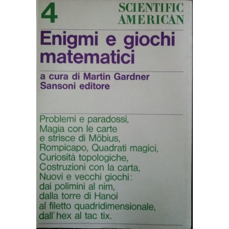 Enigmi e giochi matematici 4