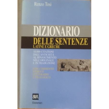Dizionario delle sentenze latine e greche