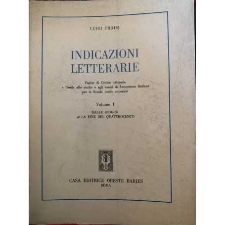 Indicazioni letterarie