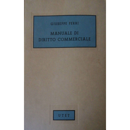 Manuale di diritto commerciale