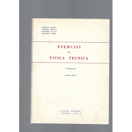 ESERCIZI DI FISICA TECNICA  termodinamica