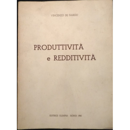 Produttività e redditività