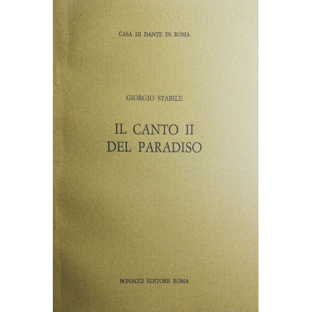 Il canto II del Paradiso